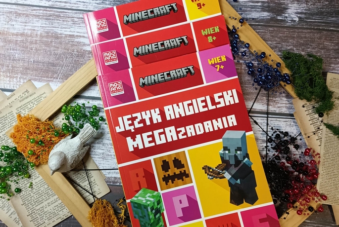 Minecraft. Język angielski. Megazadania 7+, 8+, 9+