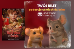 „Mysz-masz na Święta” i SOS Wioski Dziecięce – Twój bilet podaruje uśmiech dziecku!