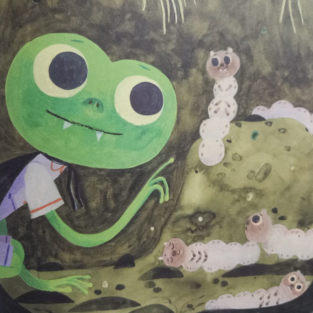 Podziemna przygoda odważnej żaby Rene