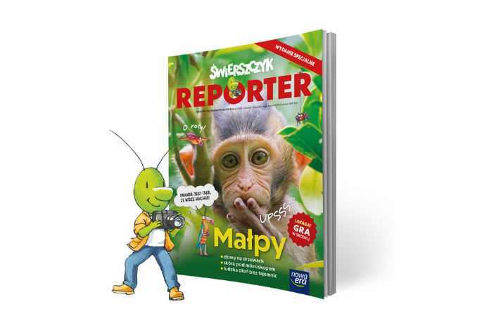 Świerszczyk Reporter – nowy magazyn popularnonaukowy dla dzieci