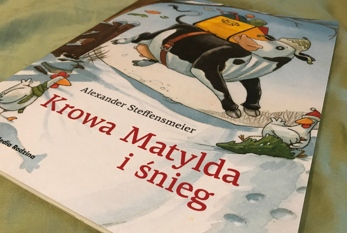 Krowa Matylda i śnieg – Alexander Steffensmeie